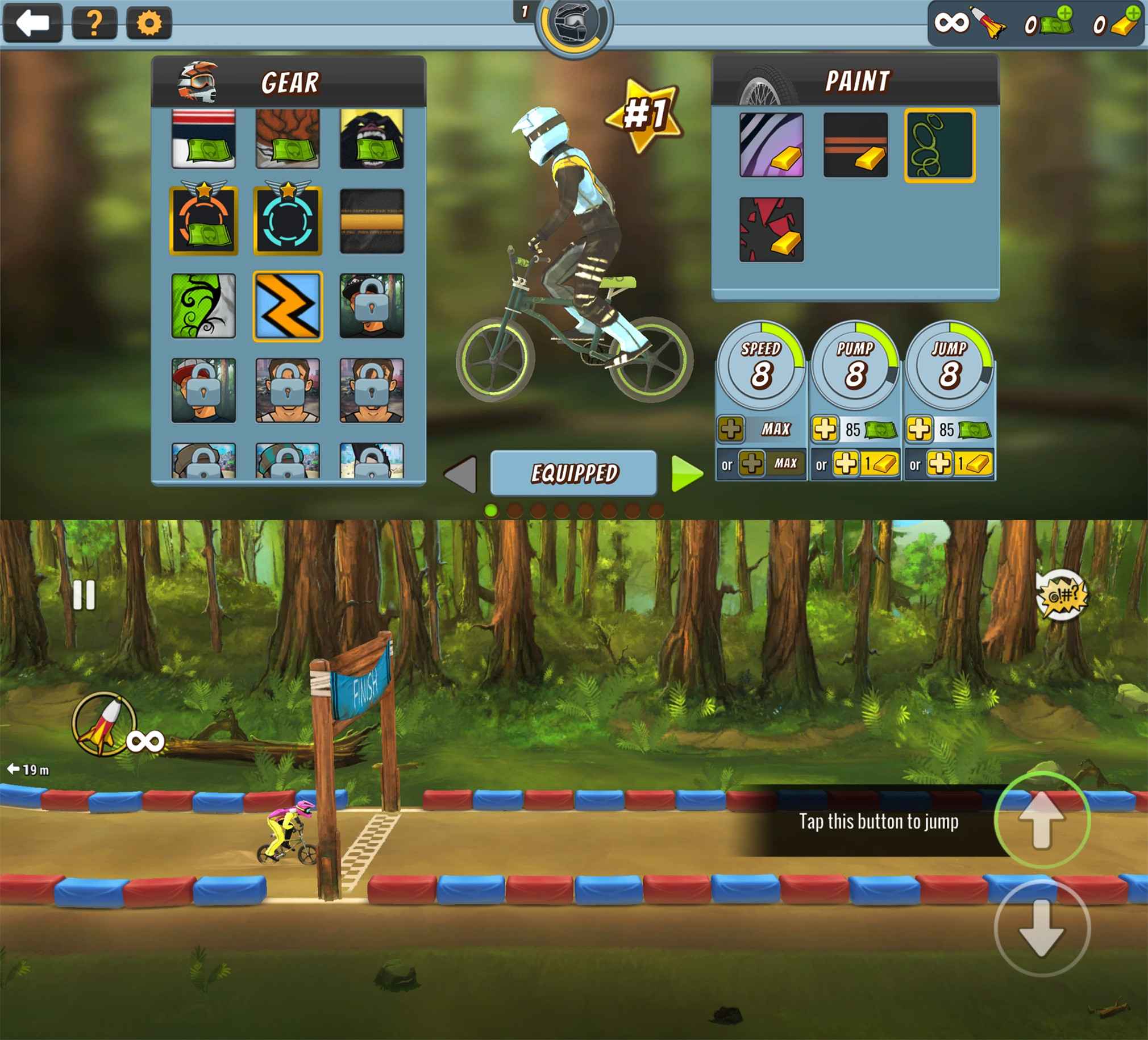 竞速休闲游戏 疯狂自行车越野秀2-网亿资源平台