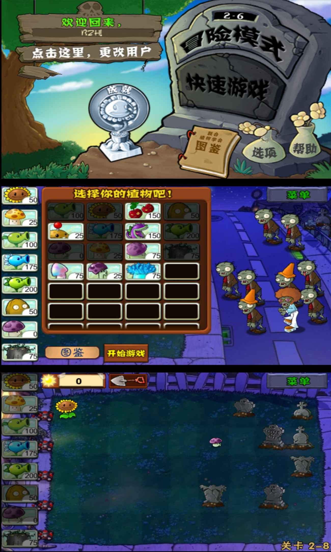 经典怀旧游戏 植物大战僵尸-网亿资源平台