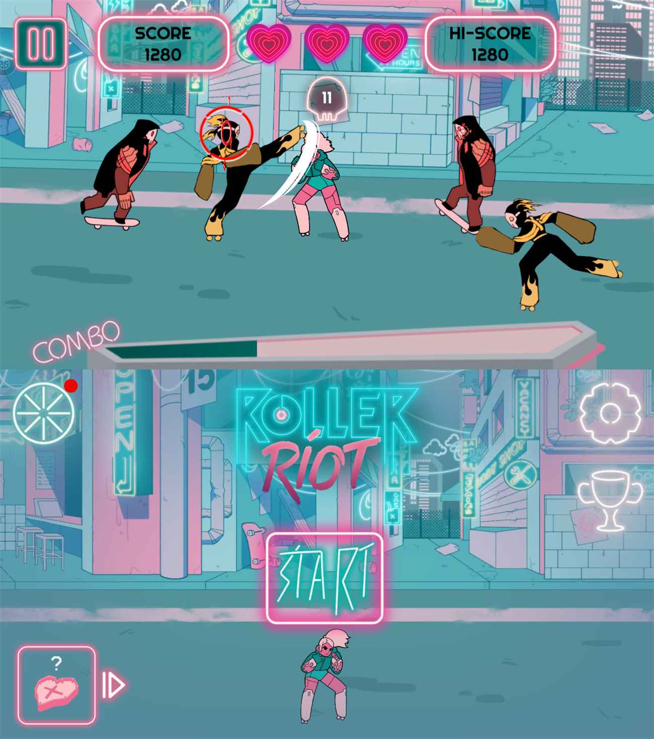 横版格斗游戏 滚轴暴动-网亿资源平台