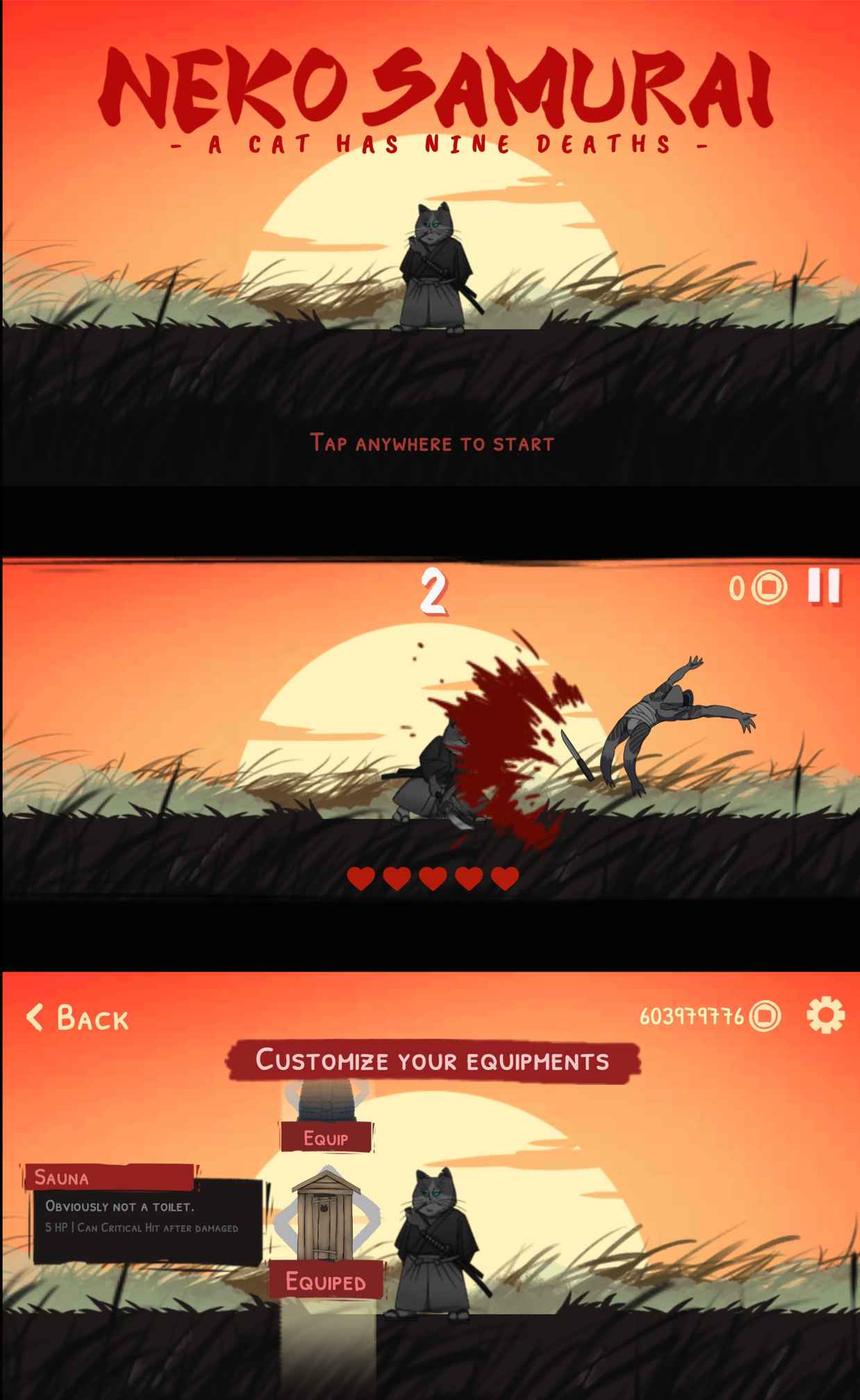 节奏超快的街机游戏 猫侍-网亿资源平台