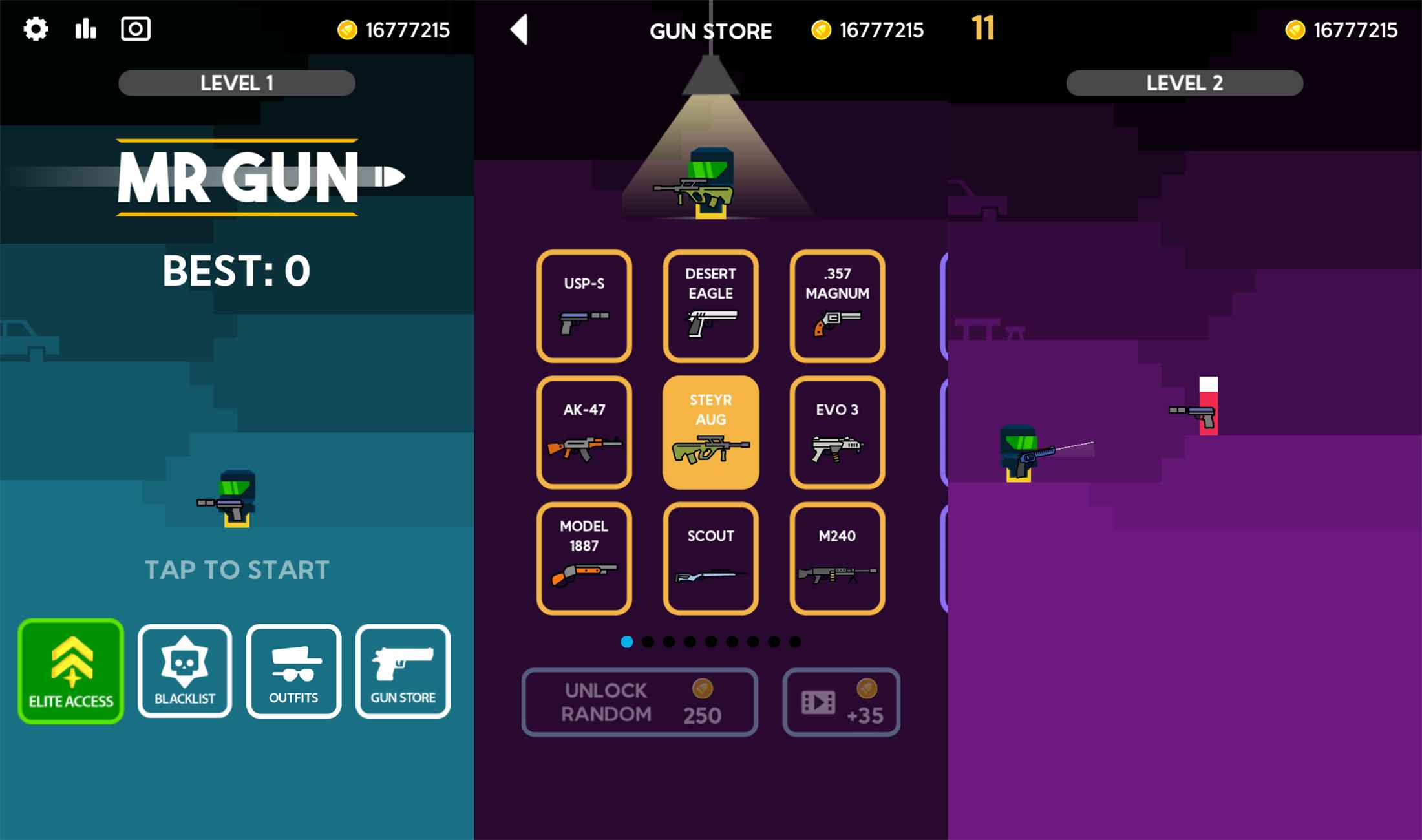 射击闯关游戏 神枪手先生-网亿资源平台