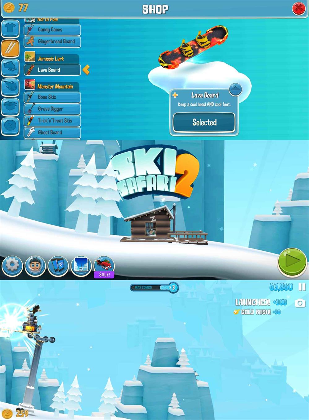 神作跑酷游戏 滑雪大冒险2-网亿资源平台