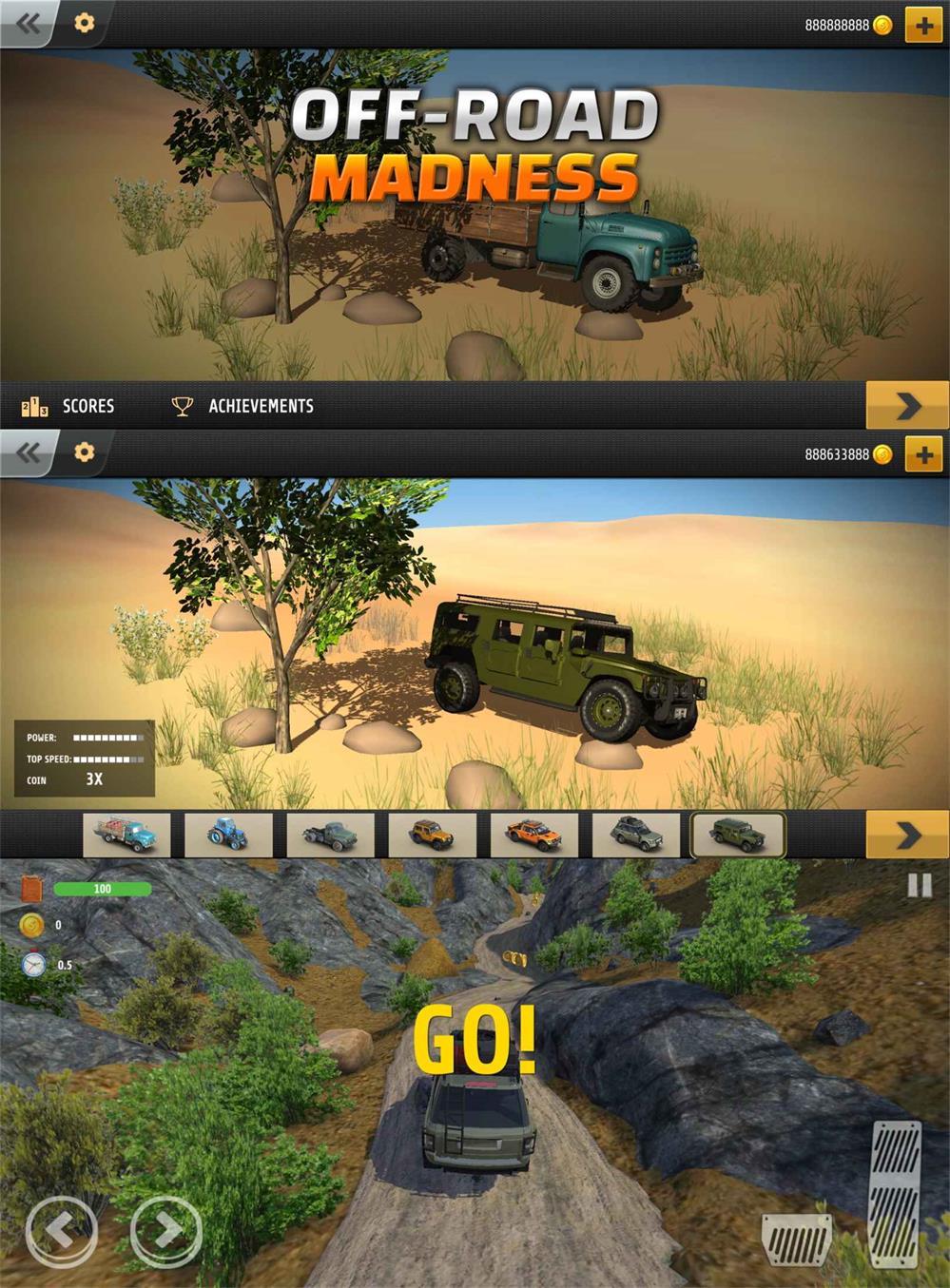 驾驶模拟类游戏 疯狂越野-网亿资源平台