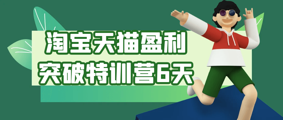 淘宝天猫盈利突破特训营6天-网亿资源平台