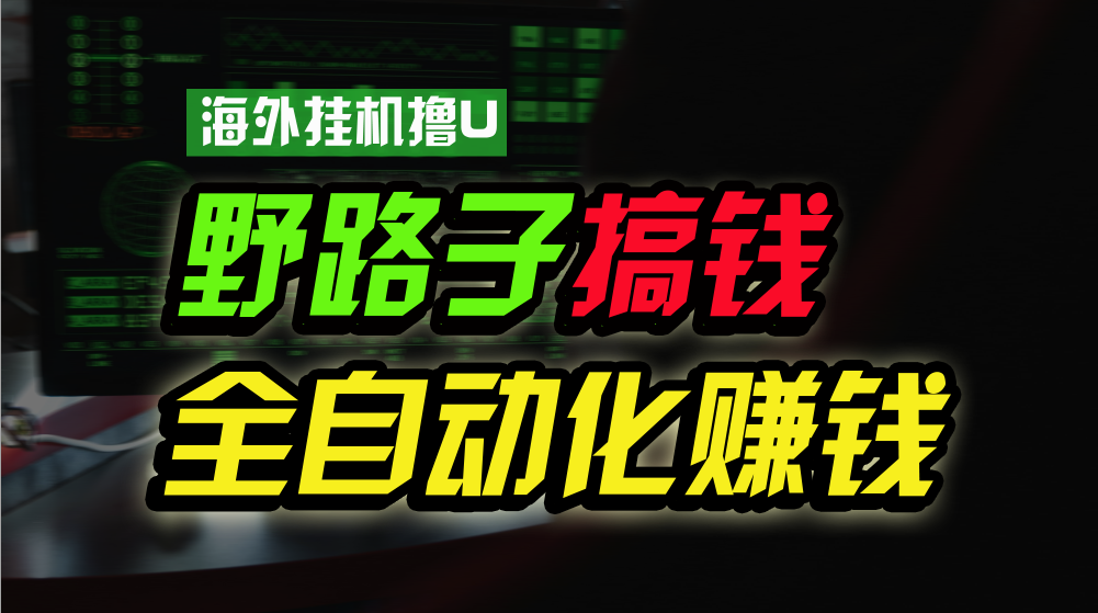（10366期）海外挂机撸U新平台，日赚8-15美元，全程无人值守，可批量放大，工作室内…-邪修侠 - 演示