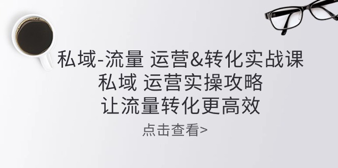 （10739期）私域-流量 运营&转化实操课：私域 运营实操攻略 让流量转化更高效-邪修侠 - 演示