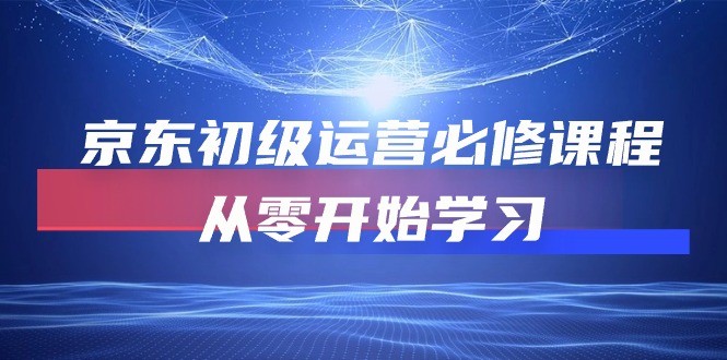 (10261期)京东初级运营必修课程,从零开始学习-邪修侠