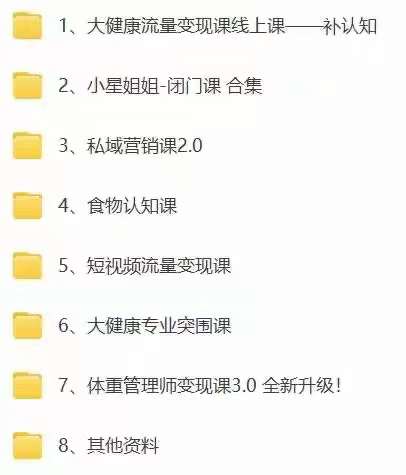 图片[2]-（10871期）大健康 流量 变现2.0：拓高变现 流量/成高客单/低粉高变现/只讲落地实战-邪修侠