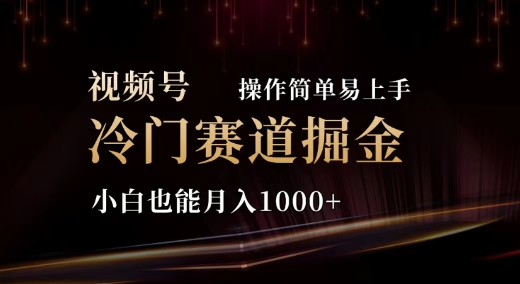 （11378期）2024视频号冷门赛道掘金，操作简单轻松上手，小白也能月入1000+-邪修侠 - 演示