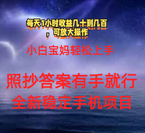 （11485期）0门手机项目，宝妈小白轻松上手每天1小时几十到几百元真实可靠长期稳定-邪修侠 - 演示