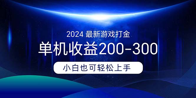 （11542期）2024最新游戏打金单机收益200-300-邪修侠 - 演示