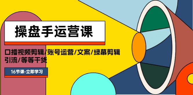(11803期)操盘手运营课程:口播视频剪辑/账号运营/文案/绿幕剪辑/引流/干货/16节-邪修侠 - 演示