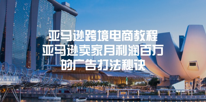 (11453期)亚马逊跨境电商教程:亚马逊卖家月利润百万的广告打法秘诀-优优云网创