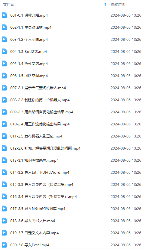 图片[1]-（11990期）Coze-0基础开发 Agent智能体教程：不需要懂编程，做属于自己的对话机器人-邪修侠