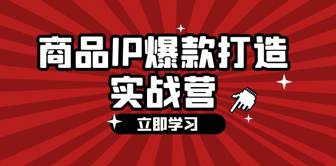 （12136期）商品-IP爆款打造实战营【第四期】，手把手教你打造商品IP，爆款 不断-网亿资源平台