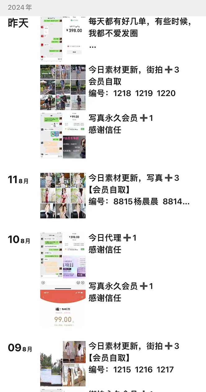 图片[2]-（12220期）写真套图项目：抄作业可以获利的项目。招代理，招会员，无限裂变变现-邪修侠