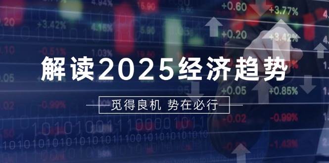 （13463期）解读2025经济趋势、美股、A港股等资产前景判断，助您抢先布局未来投资-皓哥创业笔记