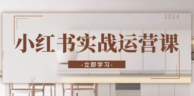 (13238期)小红书实战运营课:从开通店铺到直播话术,打造爆款笔记与高效直播-皓哥创业笔记
