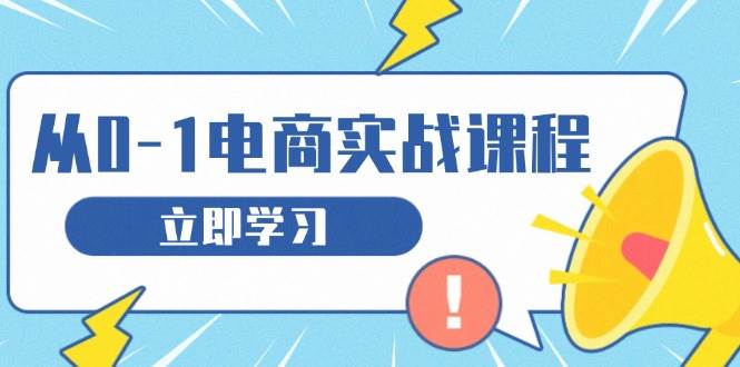（13594期）从零做电商实战课程，教你如何获取访客、选品布局，搭建基础运营团队-皓哥创业笔记