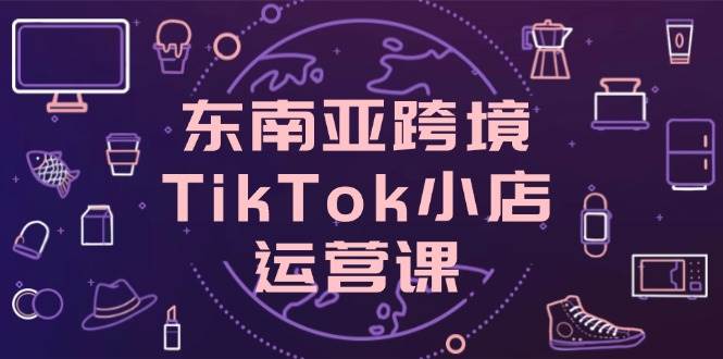 （14390期）东南亚跨境TikTok小店运营课，掌握店铺设置与流量转化核心技巧-网亿资源平台