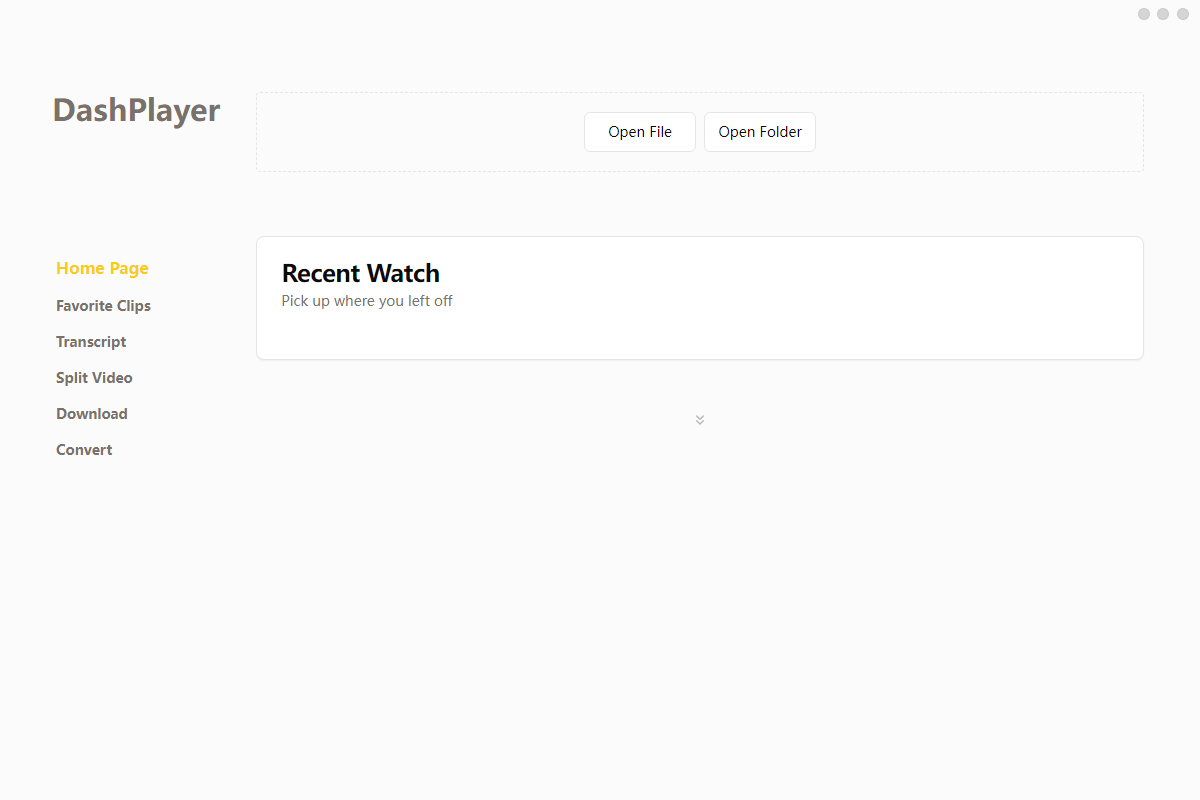 DashPlayer视频播放器v5.1.5-网亿资源平台