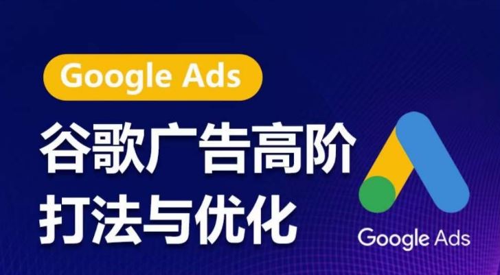 谷歌广告高阶打法与优化，凝结行业精华的谷歌广告体系课程，带你抓住流量红利，最大化ROI-网亿资源平台