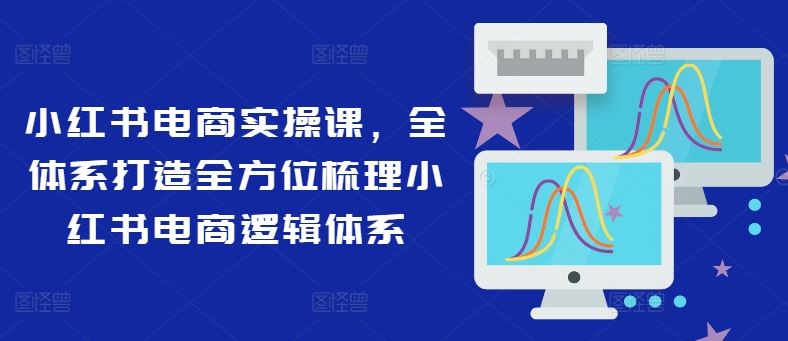 小红书电商实操课，全体系打造全方位梳理小红书电商逻辑体系-网亿资源平台