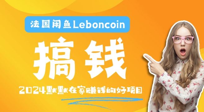 法国闲鱼Leboncoin跨境电商教程：环境邮箱电话解决产品上传及流量，悄悄赚钱【揭秘】-网亿资源平台