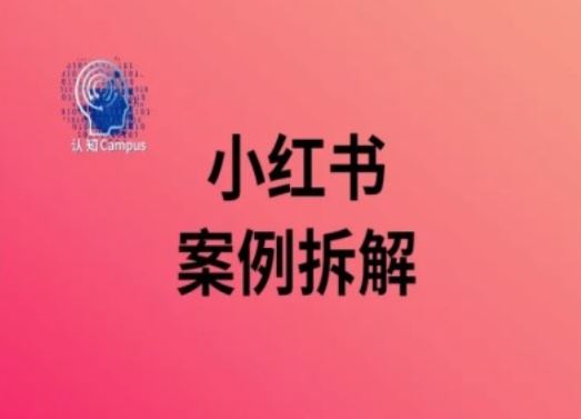 小红书案例拆解，深度解读小红书40万粉-网亿资源平台