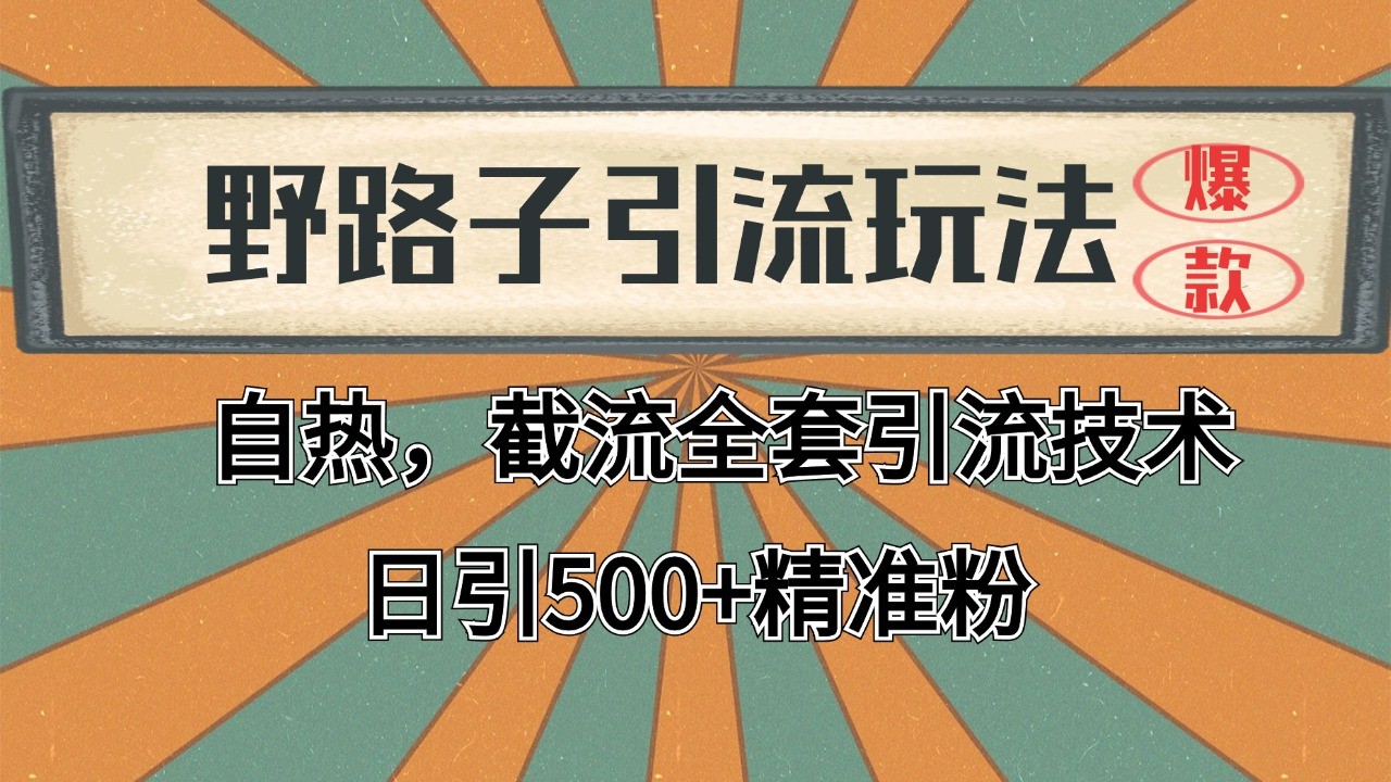 抖音小红书视频号全平台引流打法，全自动引流日引2000+精准客户-网亿资源平台