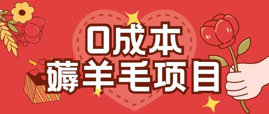 0成本，薅羊毛玩法一分钱不花一部手机即可操作单机1个小时30+-网亿资源平台