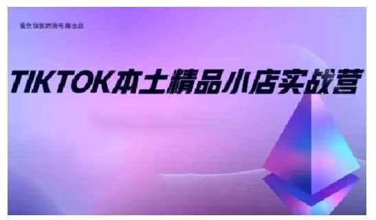 TikTok本土精品小店出海实战营，从入门到高阶，不止0-1!-皓哥创业笔记