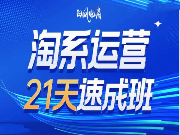淘系运营21天速成班35期,年前最后一波和2025方向-皓哥创业笔记