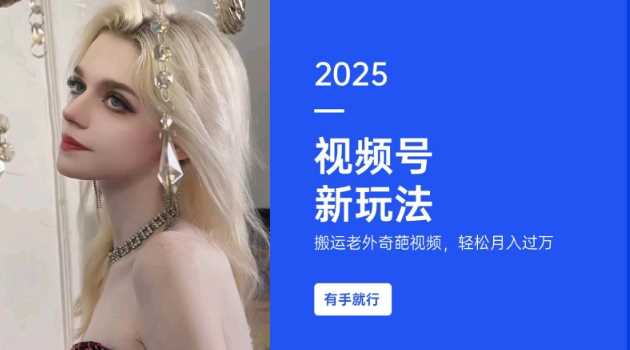 搬运老外奇葩视频，撸视频号分成计划收益，每天只需一小时，新手小白轻松月入过W-皓哥创业笔记