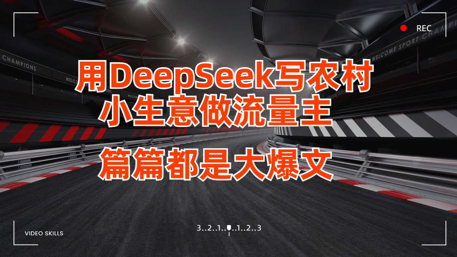 用DeepSeek写农村小生意做流量主，篇篇都是大爆文-网亿资源平台