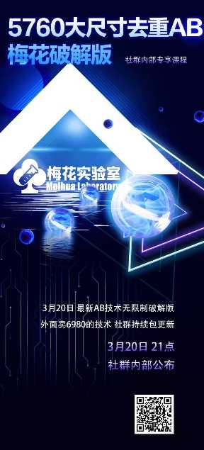 视频号连怼玩法-5760大尺寸去重AB技术-梅花实验室社群专享-网亿资源平台