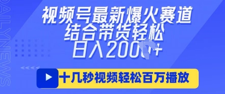 视频号最新爆火ai民国美女视频，轻松百万播放，结合带货日入数张-网亿资源平台