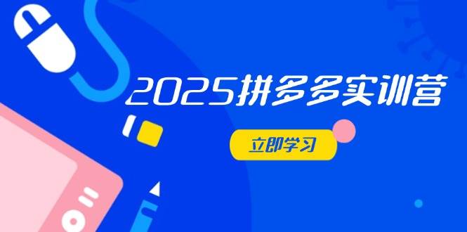 （14531期）2025拼多多实训营：深度剖析运营关键，助力电商人快速提升-网亿资源平台