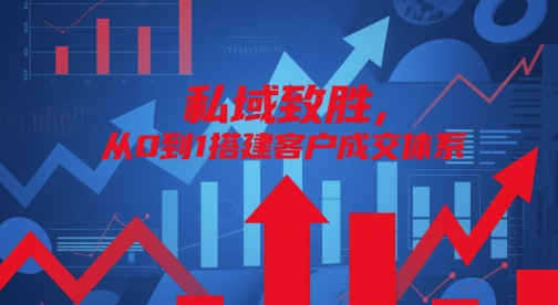 私域致胜，从0到1搭建客户成交体系-网亿资源平台