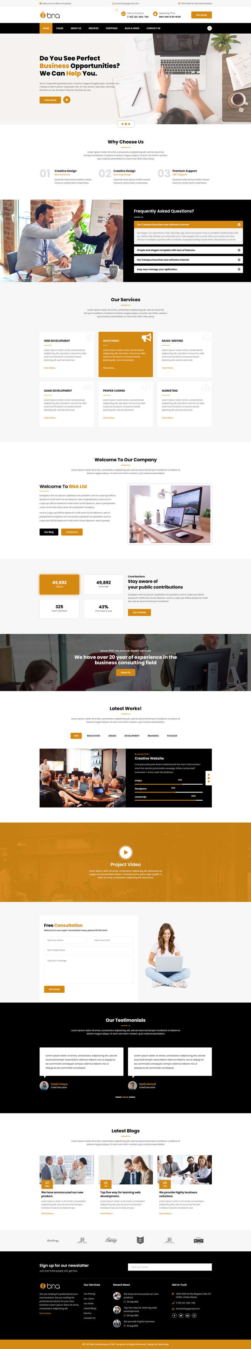 通用型互联网公司网站开发html网站模板-网亿资源平台