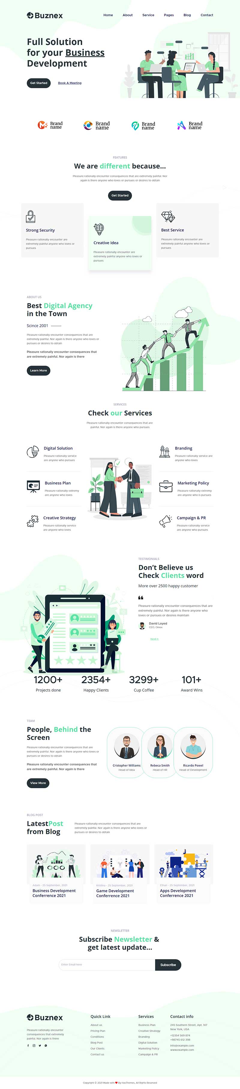 通用型品牌推广策划公司html模板-网亿资源平台