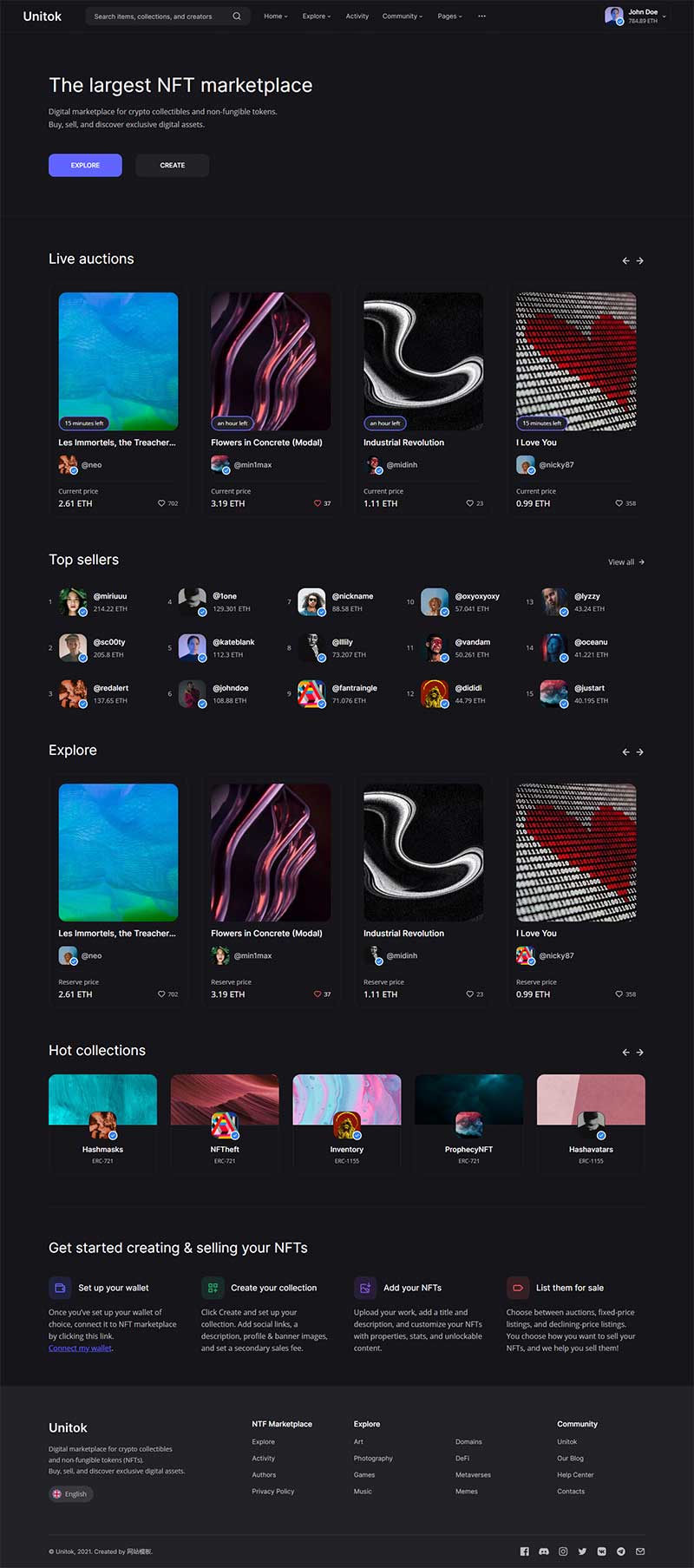 数字图片交易平台html网站模板-网亿资源平台