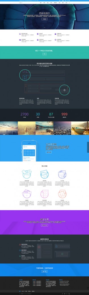 功能强大的Divi中文版企业主题 V4.21.1-网亿资源平台