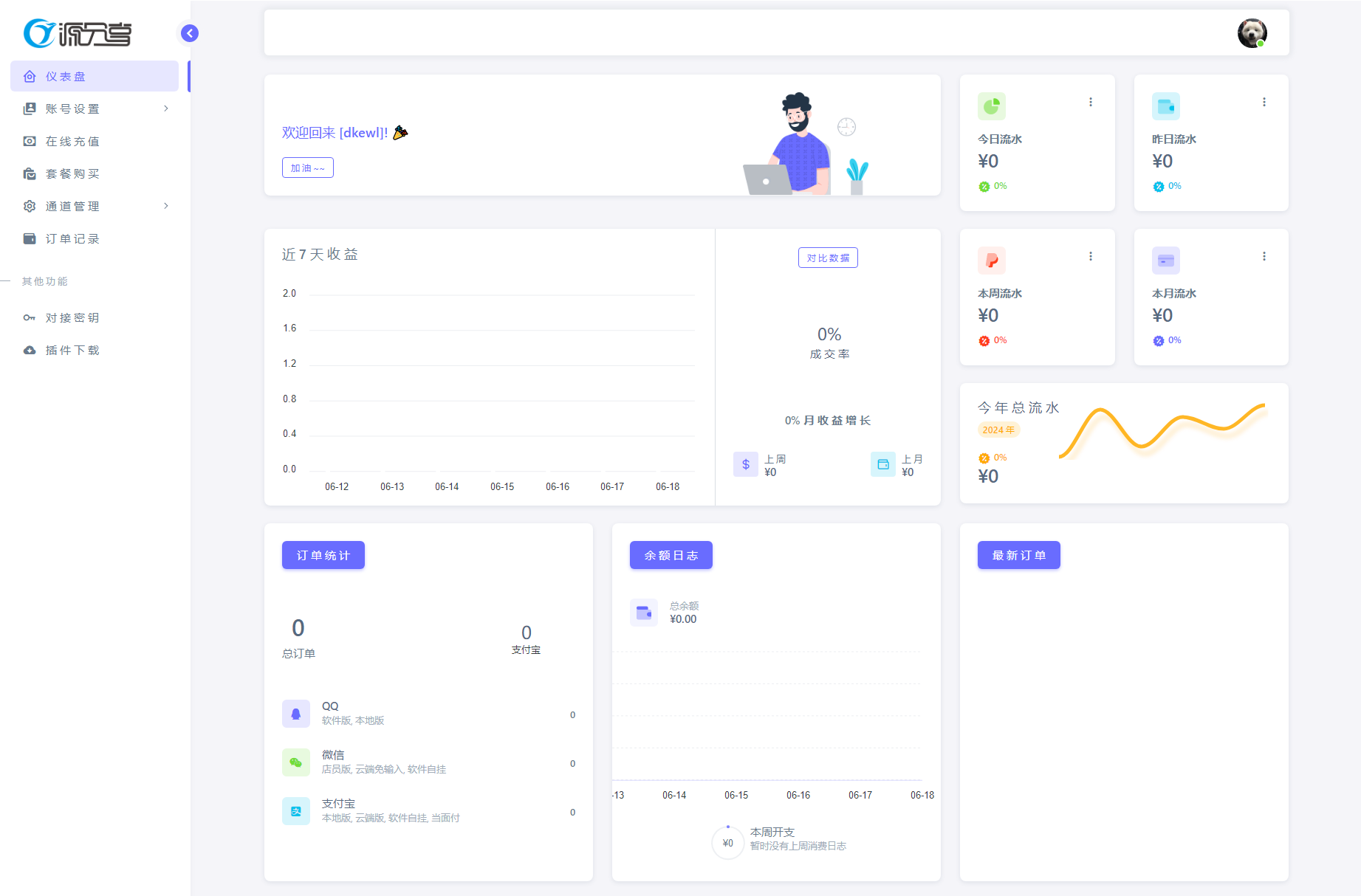 图片[3]-最新源支付V7版系统源码 全开源免授权-大圣源码网