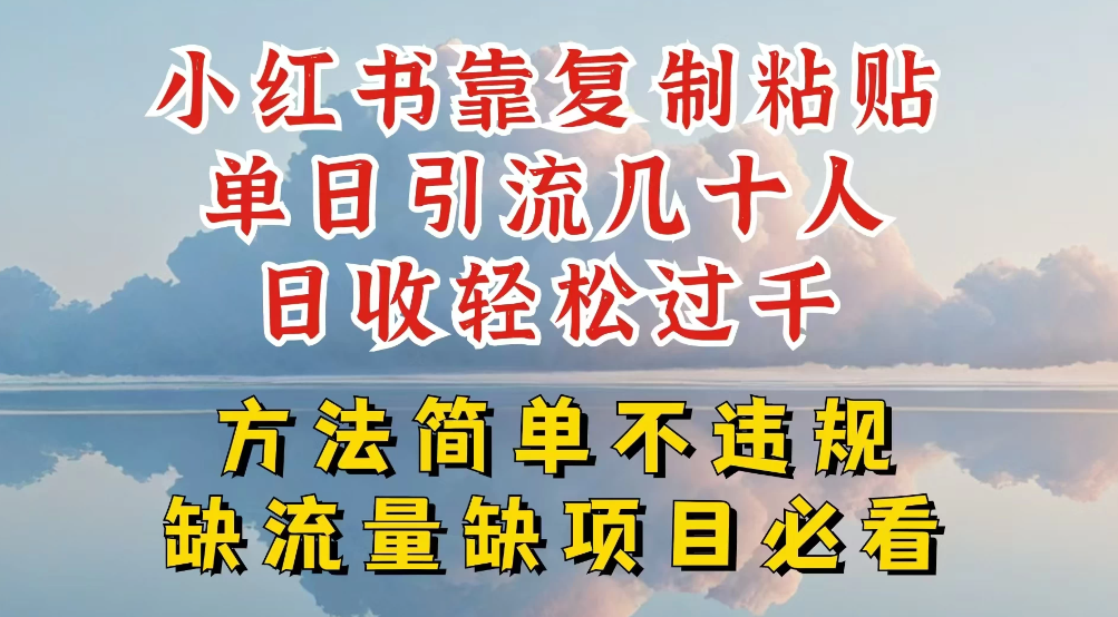 你还在做小红书图文带货和接商单吗，限流就算了，还不赚钱，现在最变态的赚钱方法，还得是暴力引流，私域变现-网亿资源平台