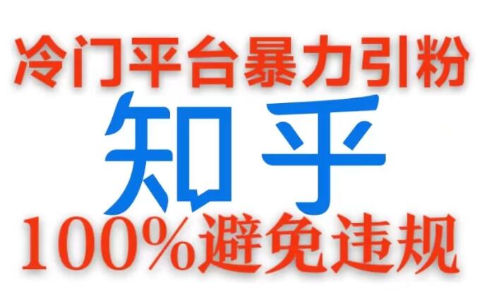 冷门平台暴力引流,日引100+创业粉,0成本100%避免违规的玩法-网亿资源平台