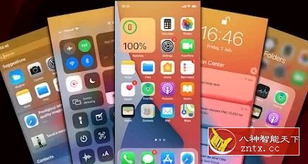 iOS 15 启动器 Launcher iOS 15 v7.5.5 高级版-网亿资源平台