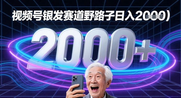 蝴蝶号银发赛道流量密码野路子日入多张-网亿资源平台