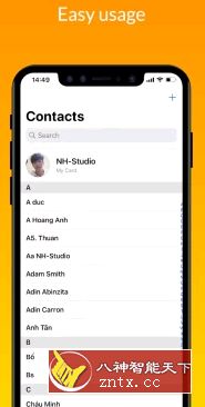 iOS风格联系人 iContacts v1.1.2高级版-网亿资源平台