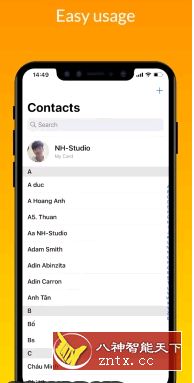 iContacts 苹果风格联系人1.1.6高级版-网亿资源平台